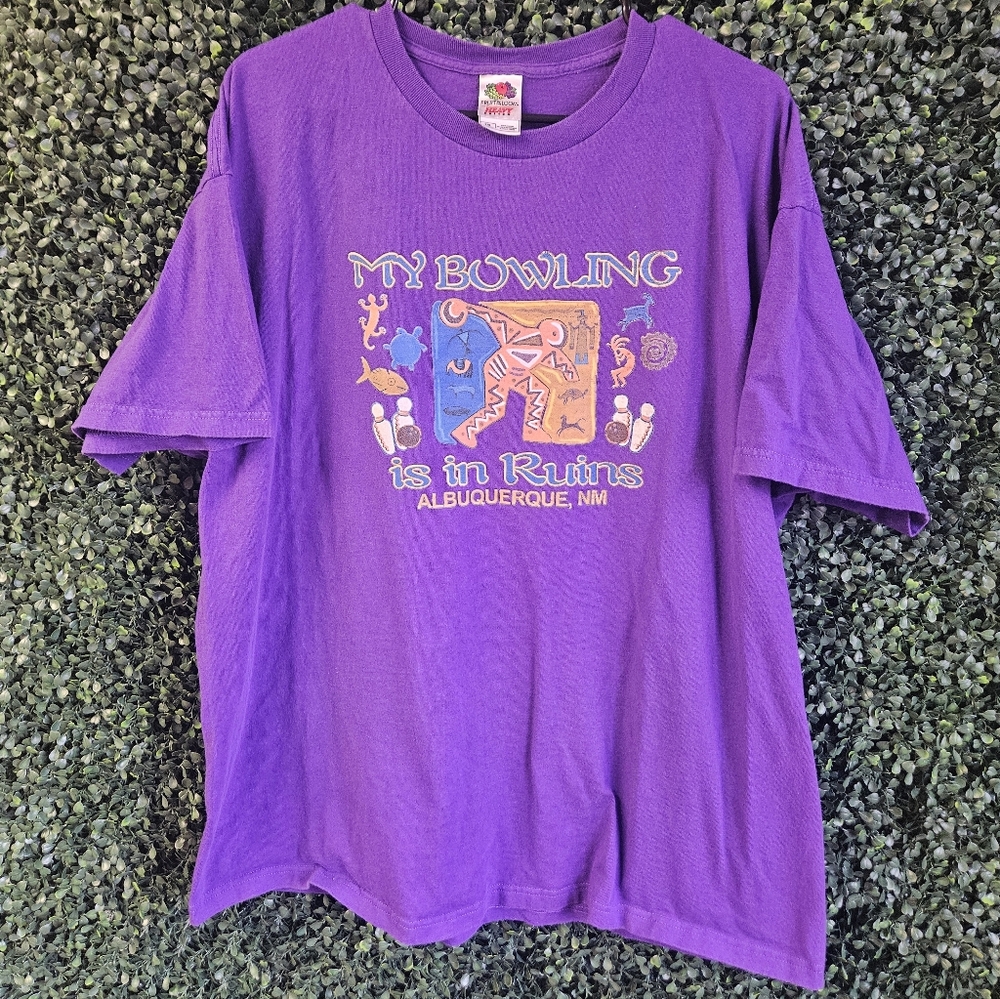 Mens 2xl My Bowling Is In Ruins Albuquerque, NM Tshirt
